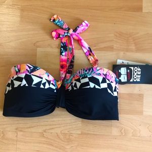 NWT Coco Reef Bandeau Bra Bikini top 36/38C